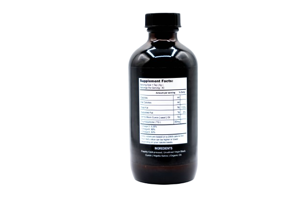 Miracle Black Seed Oil Bottle