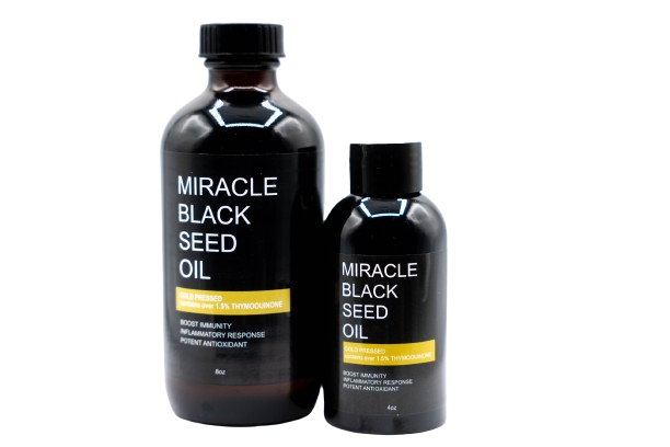 Miracle Black Seed Oil Bottle