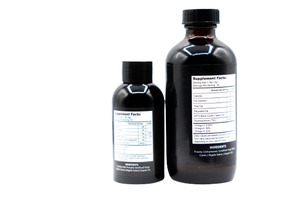 Miracle Black Seed Oil Bottle
